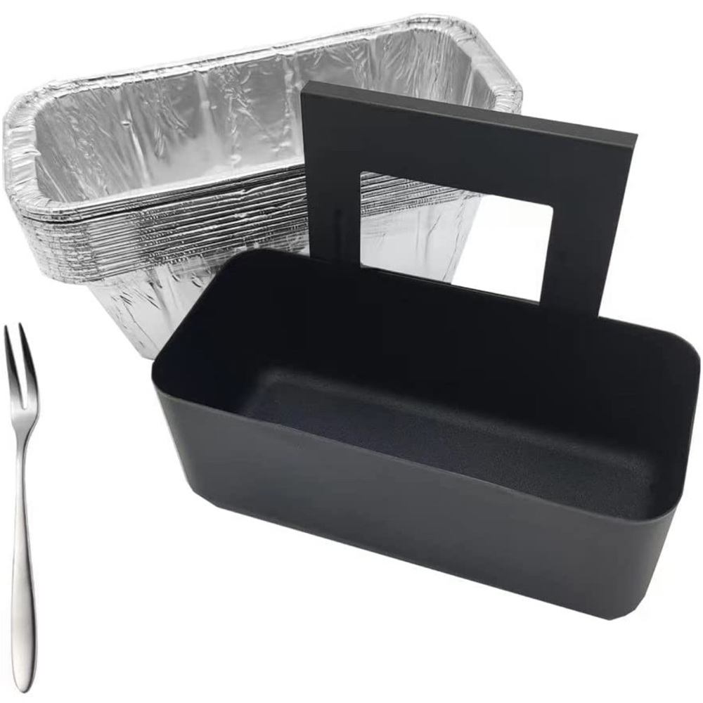Grease cup/drip catcher pan for black stone stove griddles